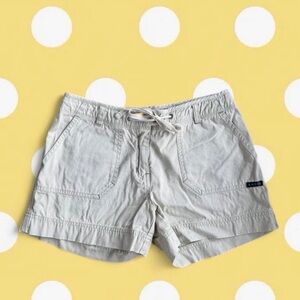 Tan Women's Cotton Drawstring Shorts